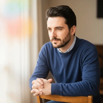 Świece adwentowe na wieńcu